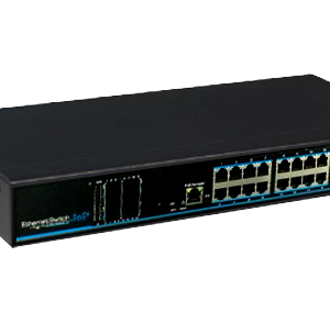 MSPOE16 16-PORT UNMANAGED POE SWITCH WITH SFP UPLINK