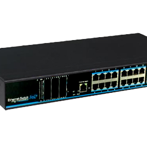 MSPOE24 24-PORT UNMANAGED POE SWITCH WITH SFP UPLINK