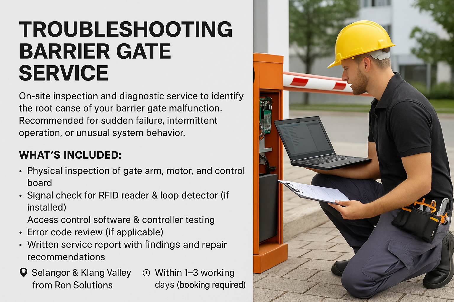 Barrier Gate Troubleshooting Service - PLC Controller - Image 2
